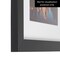 ArtToFrames 8x10 Inch Picture Frame, This 1.25 Inch Custom MDF Poster Frame is Available in Multiple Colors, Great for Your Art or Photos - Comes with Regular Glass and Corrugated Backing (WOM46-8x10)
